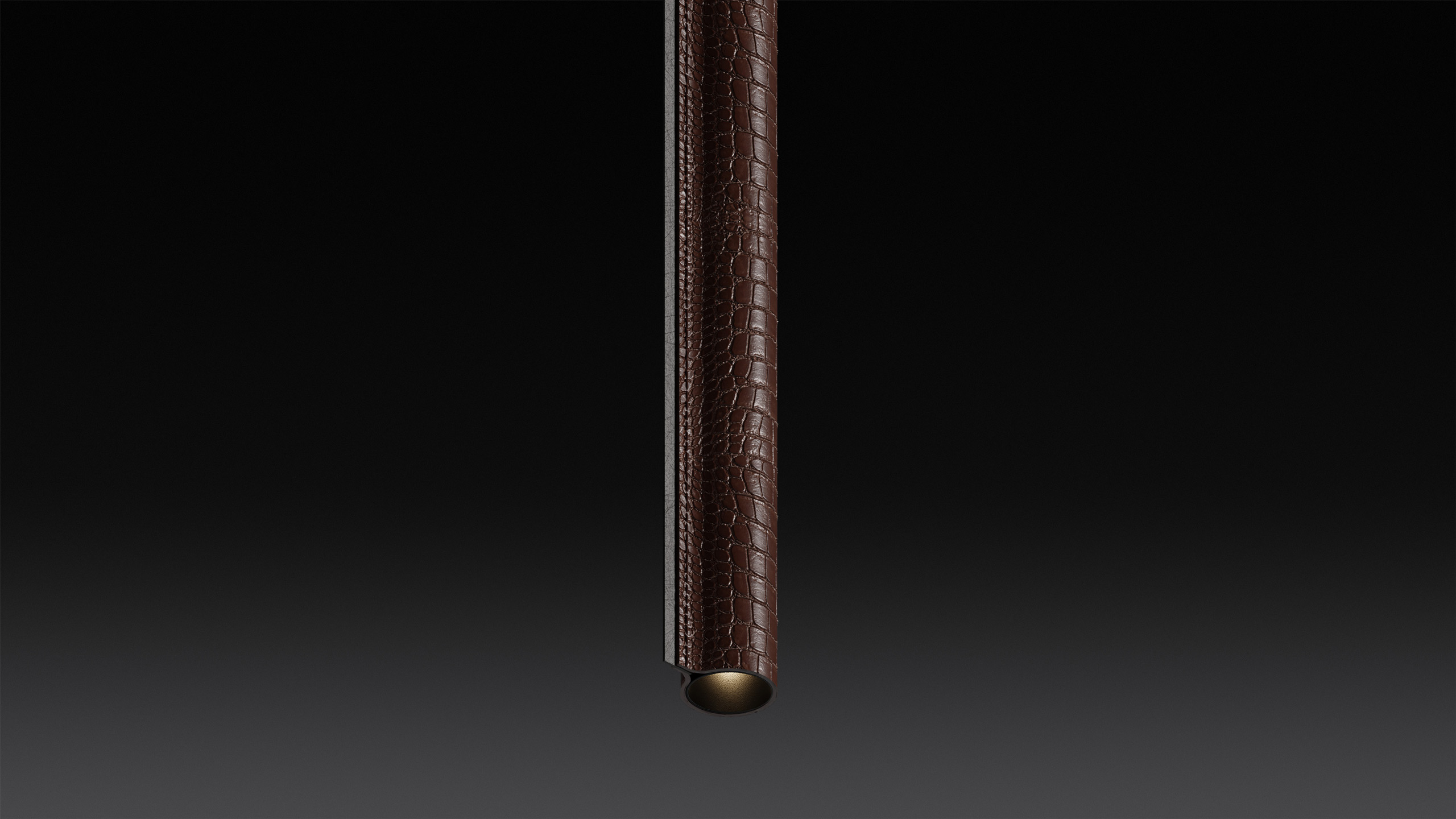 Светильники LEATHER TUBES / CROCO BROWN купить в ЦЕНТРСВЕТ