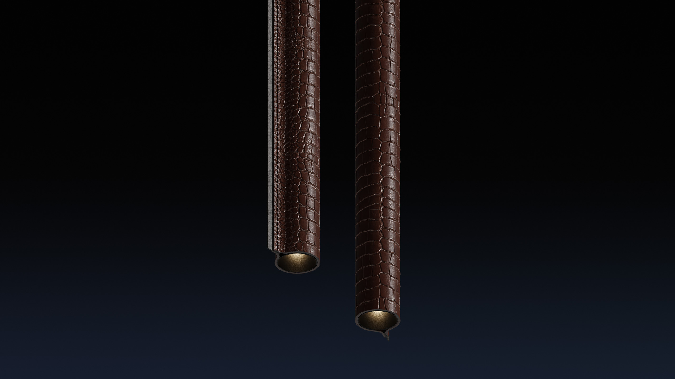  Светильники светодиодные подвесные премиум-класса потолочные декоративные LEATHER TUBES купить в ЦЕНТРСВЕТ