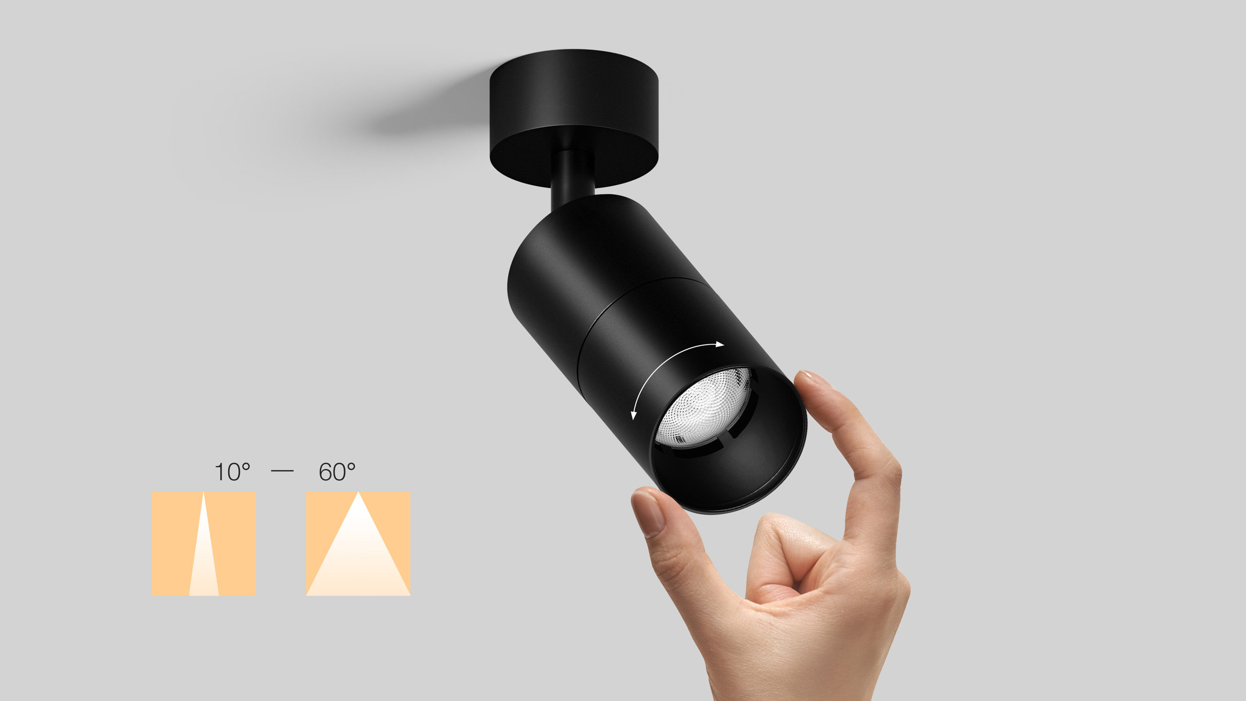  Светильники светодиодные накладные потолочные LOCUS CT SUPER ZOOM купить в ЦЕНТРСВЕТ