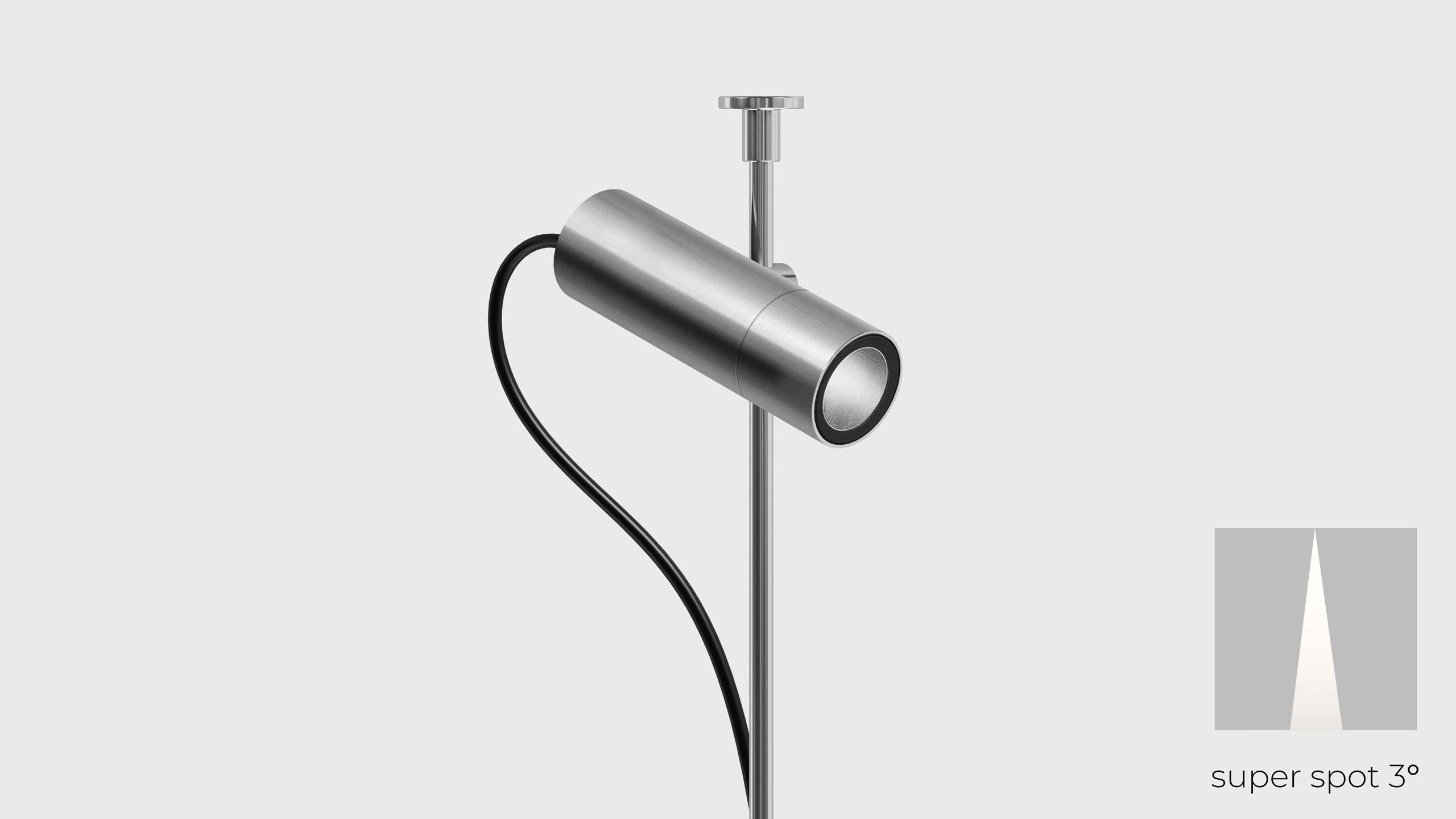 Ландшафтный светильник GARDEN LOCUS PIN LARGE SUPER SPOT STEEL купить в ЦЕНТРСВЕТ