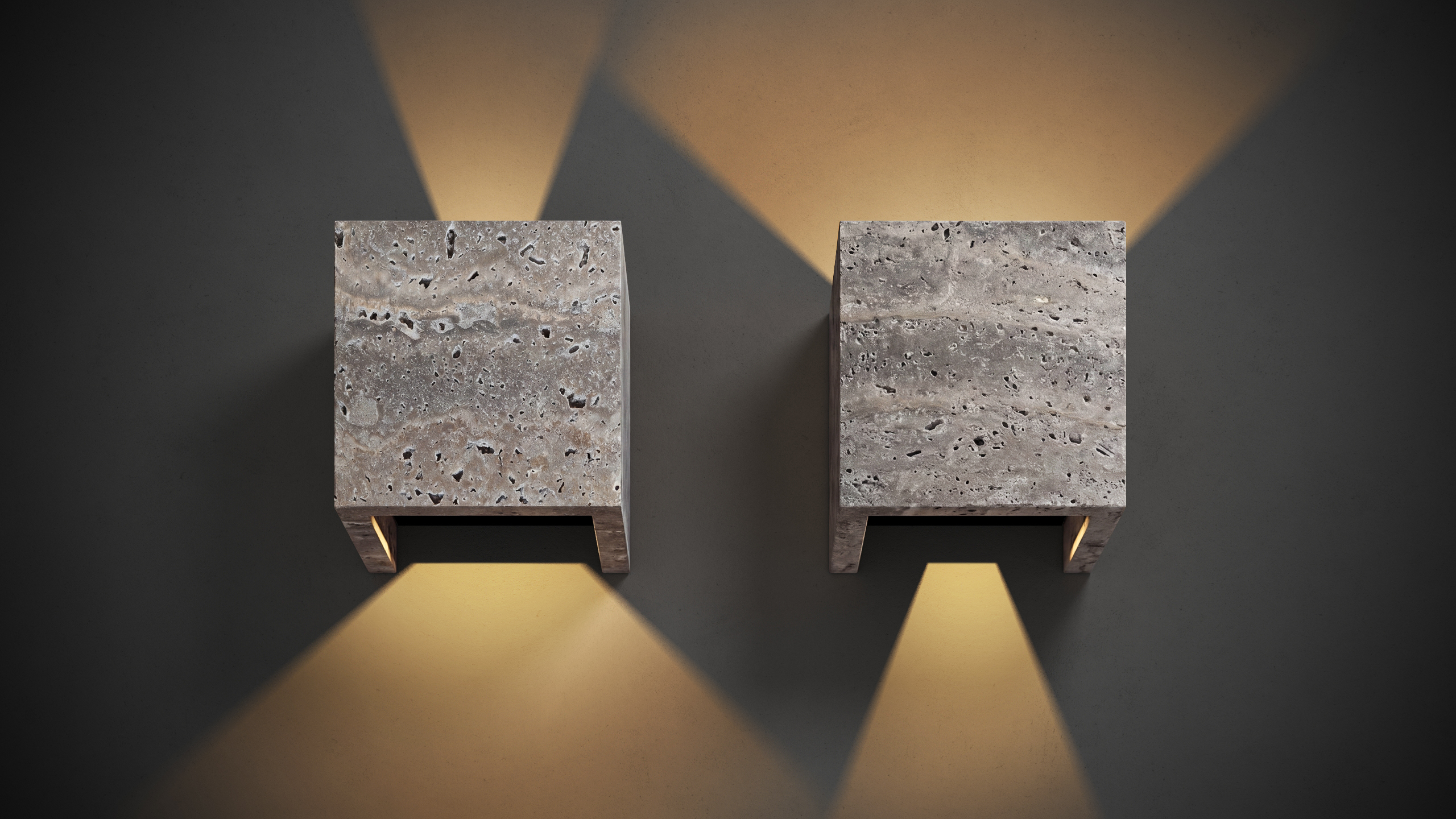 Светильник для гостиной KRAFT.TRAVERTINO.GREY.WALL купить в ЦЕНТРСВЕТ