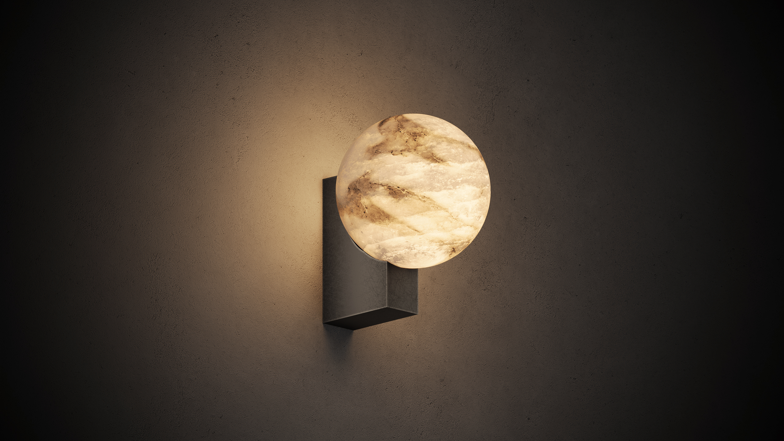  Светильники светодиодные настенные из натурального камня ROYAL MARBLE / WALL LOONA P купить в ЦЕНТРСВЕТ