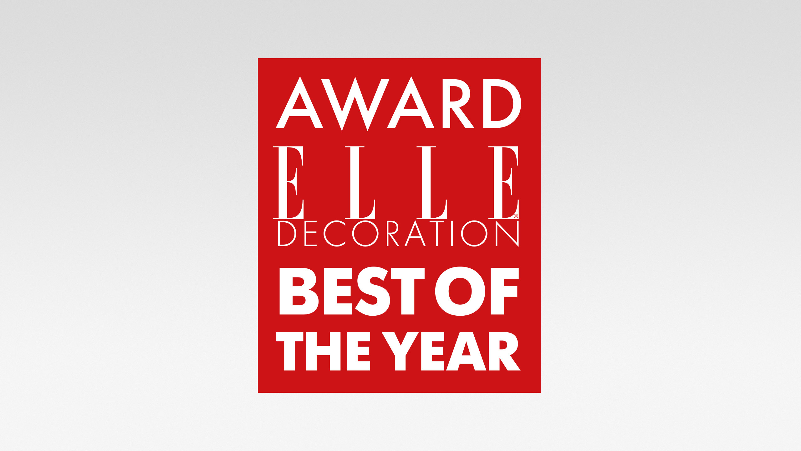 <span style="font-weight:600; text-transform:uppercase;">ELLE DECORATION AWARD</span>