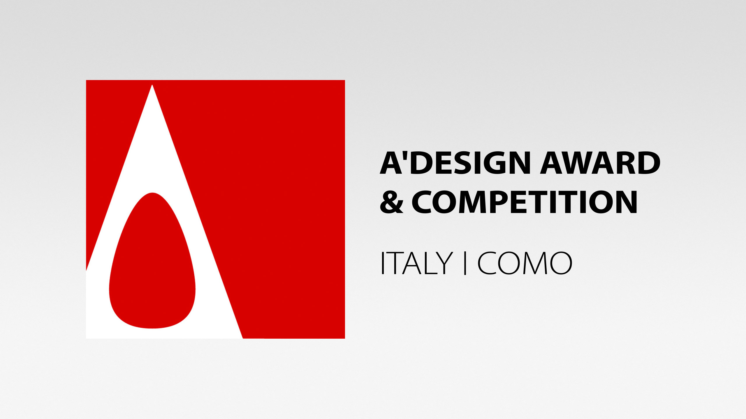 <span style="font-weight:600; text-transform:uppercase;">A'DESIGN AWARD & COMPETITION</span>
