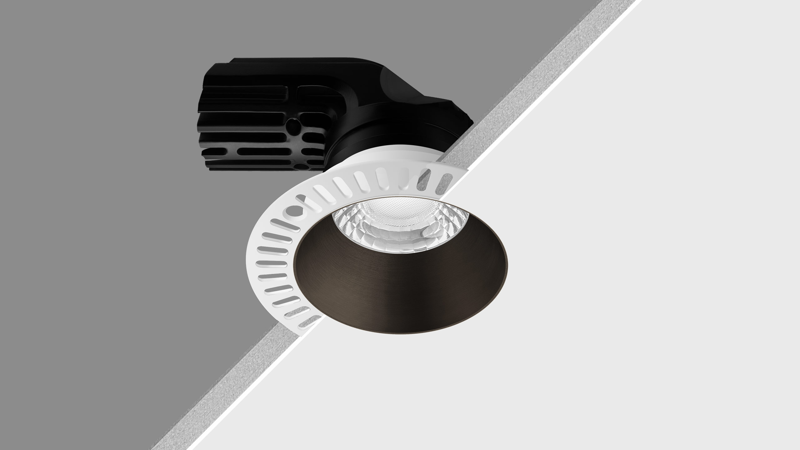  POINT 20W IP44 (100% BRASS BLACK)