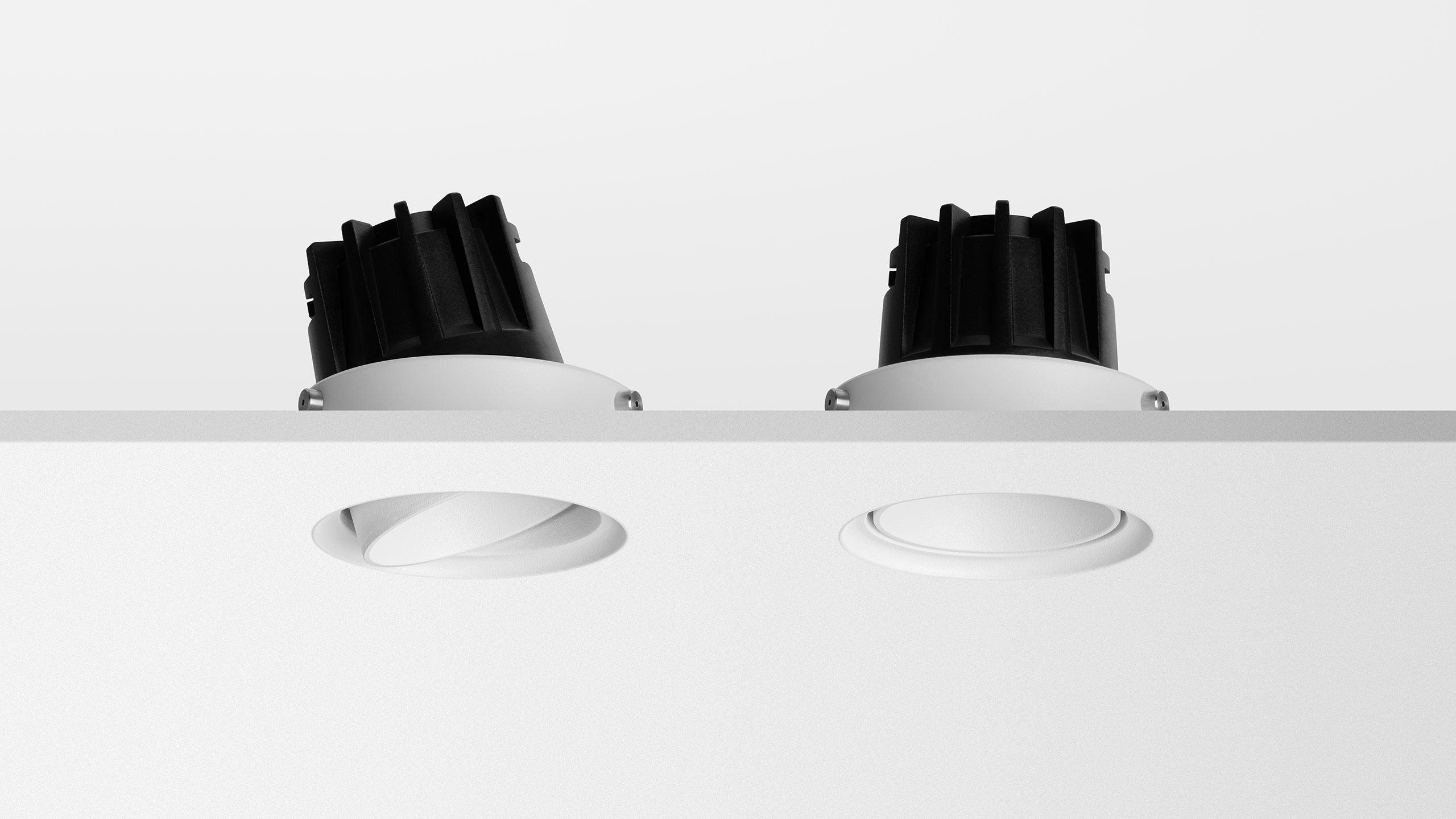 Встраиваемые направленные потолочные светильники