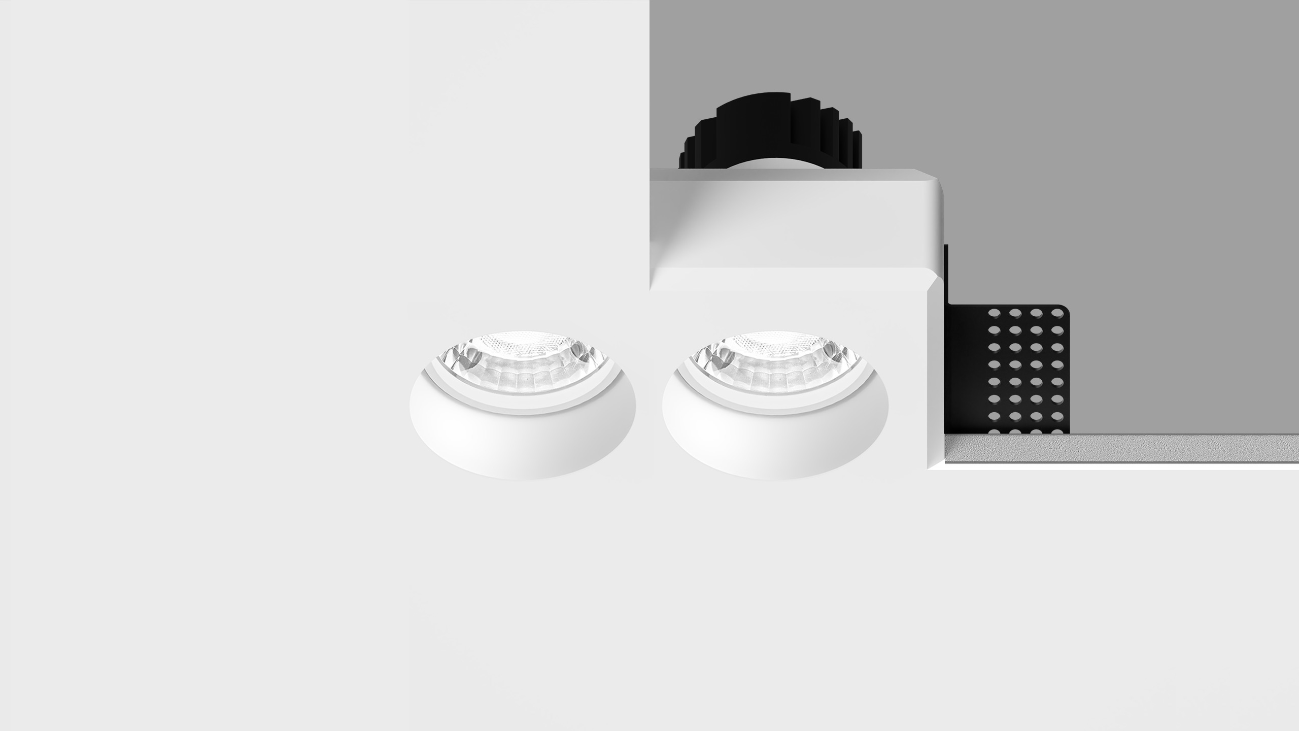 Встраиваемые светильники GYPSUM M50 RND (DUO)