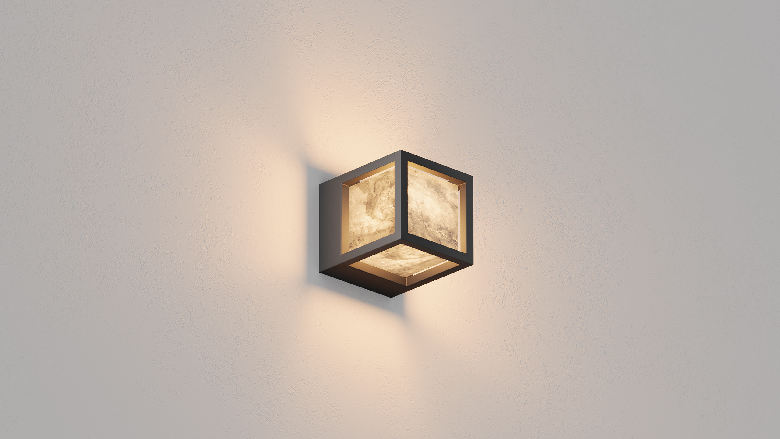 Светильники FACADE TETRAGON MARBLE