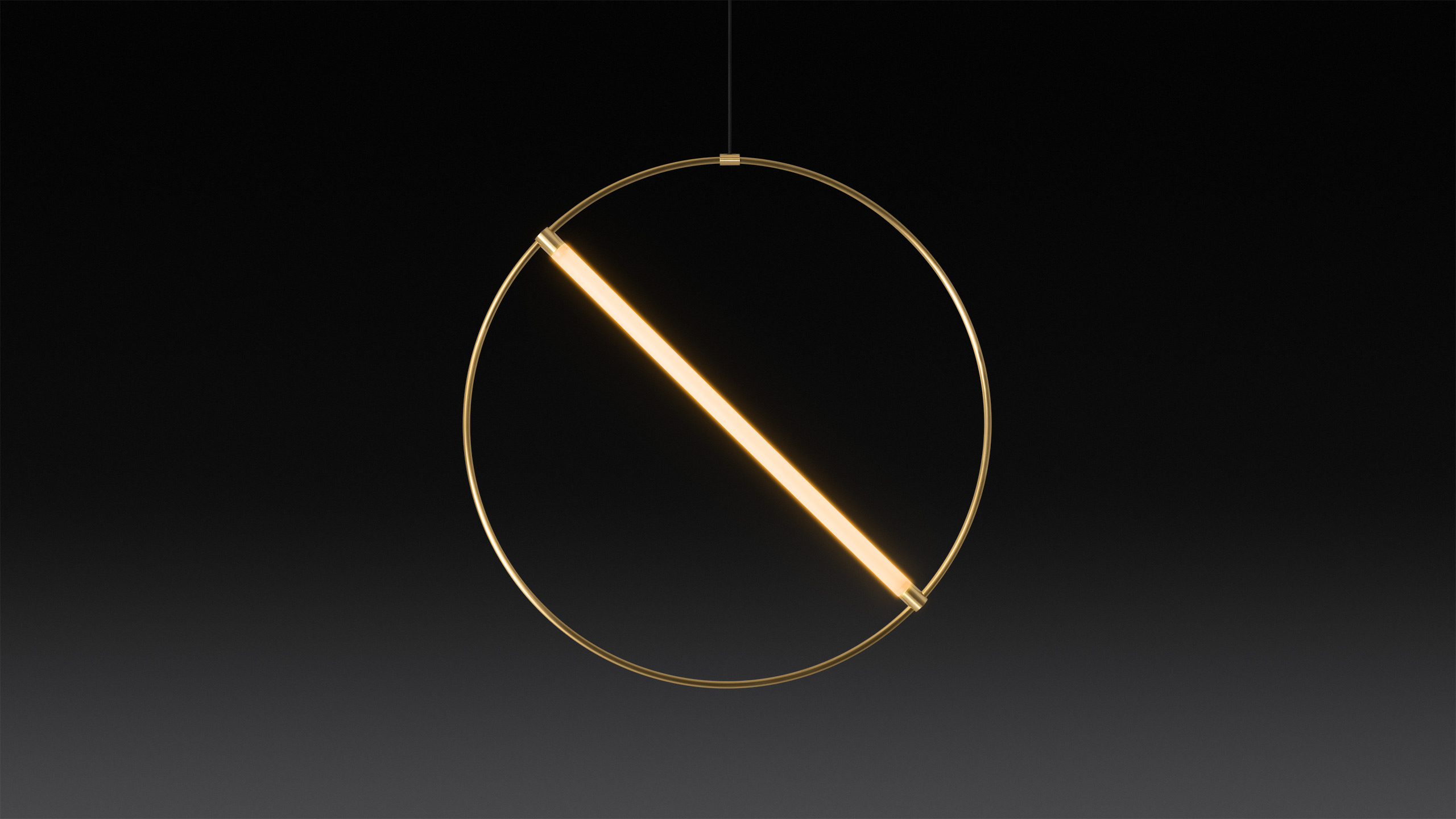  SUSPESO HOOLAHOOP (100% BRASS GOLD)