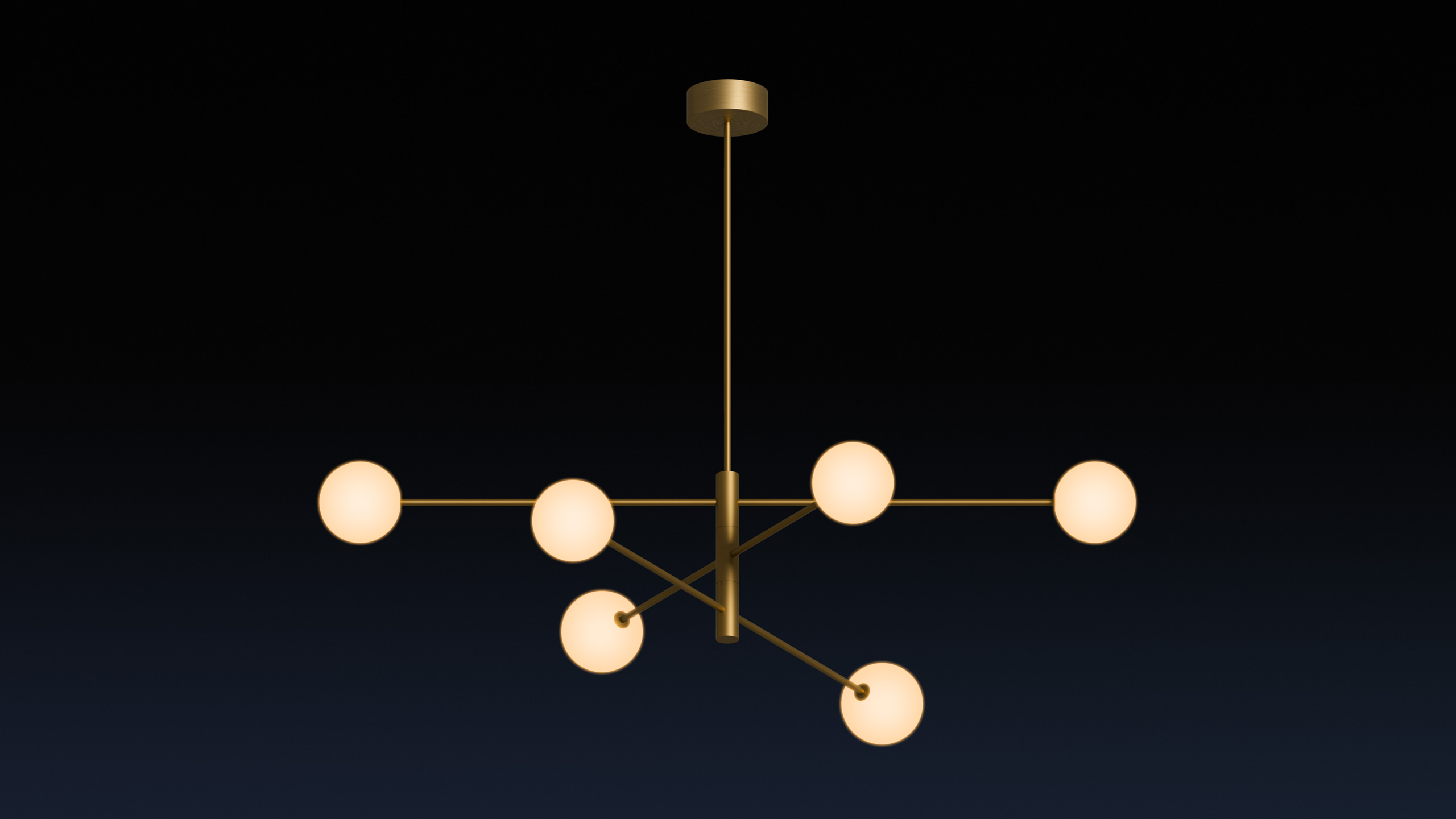 PDNT SHARM ART 6 100% BRASS GOLD