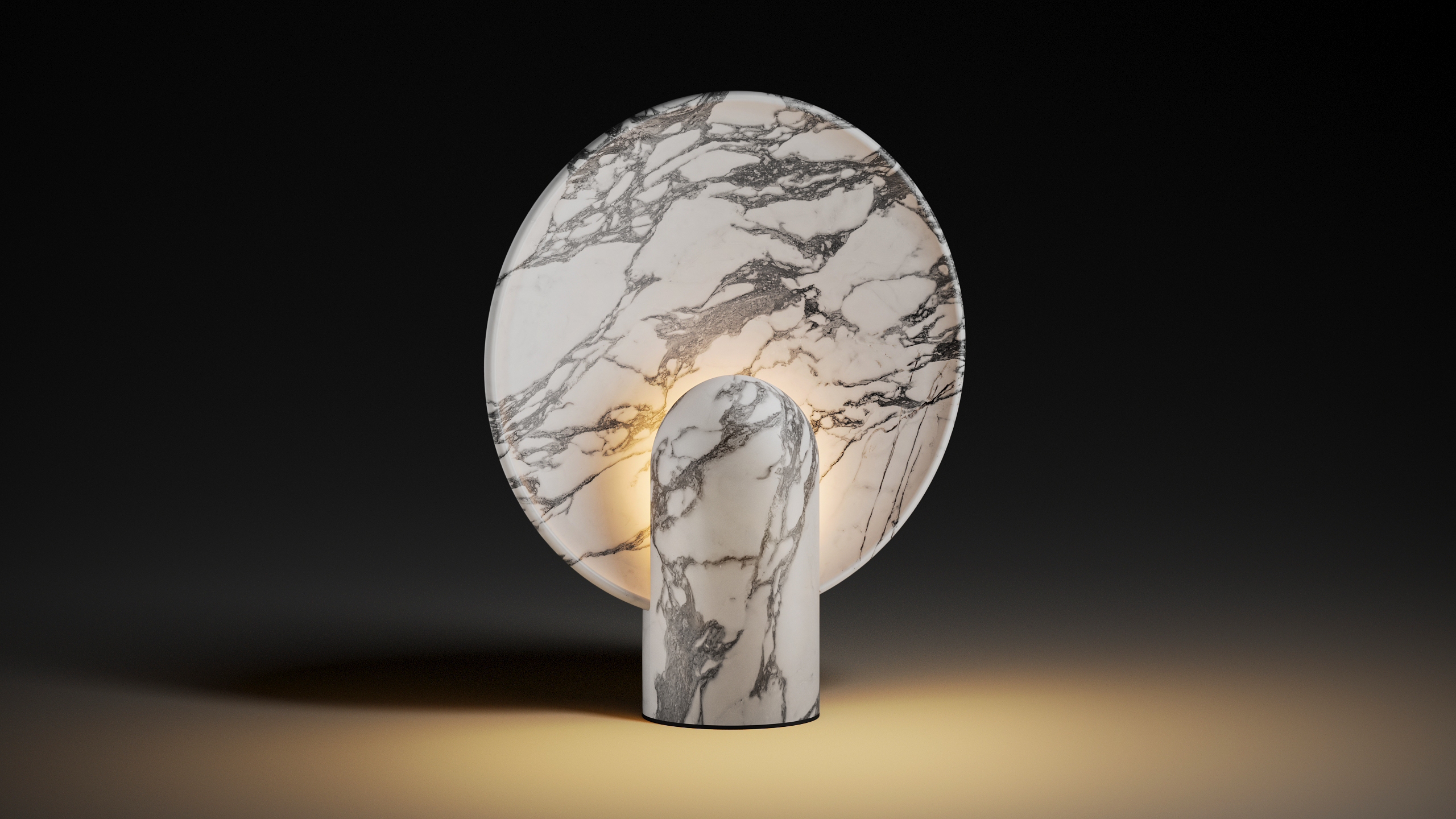 Лампы ENZO LAMP (WHITE MARBLE)