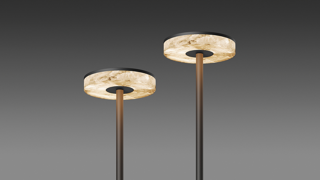 Светильники MUSHROOM CCT (ALABASTRO)