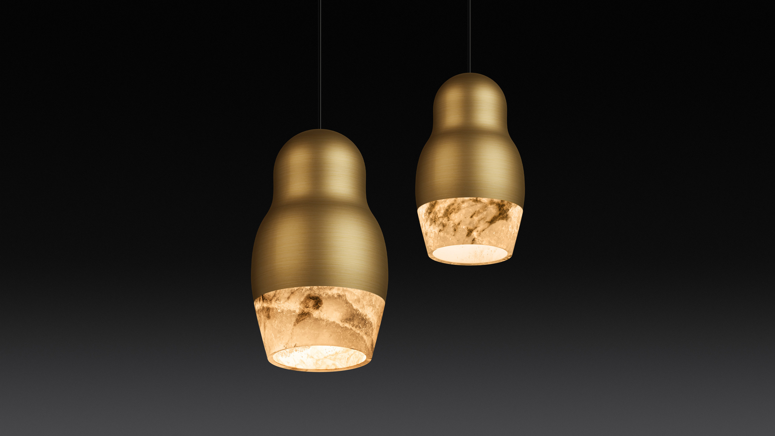 Светильники MATRЁSHKA MARBLE