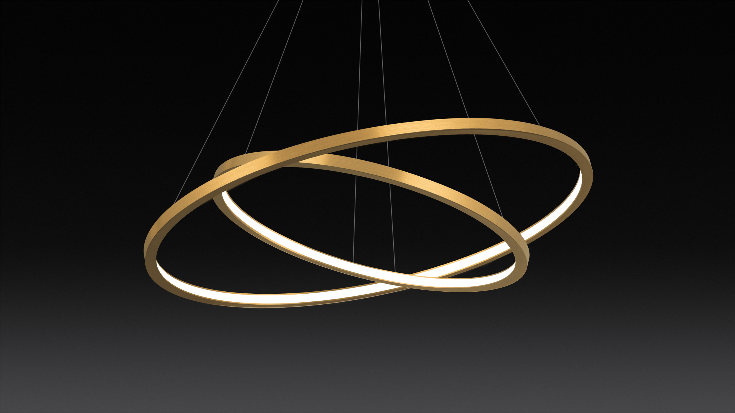  RING DUO (100% BRASS GOLD)