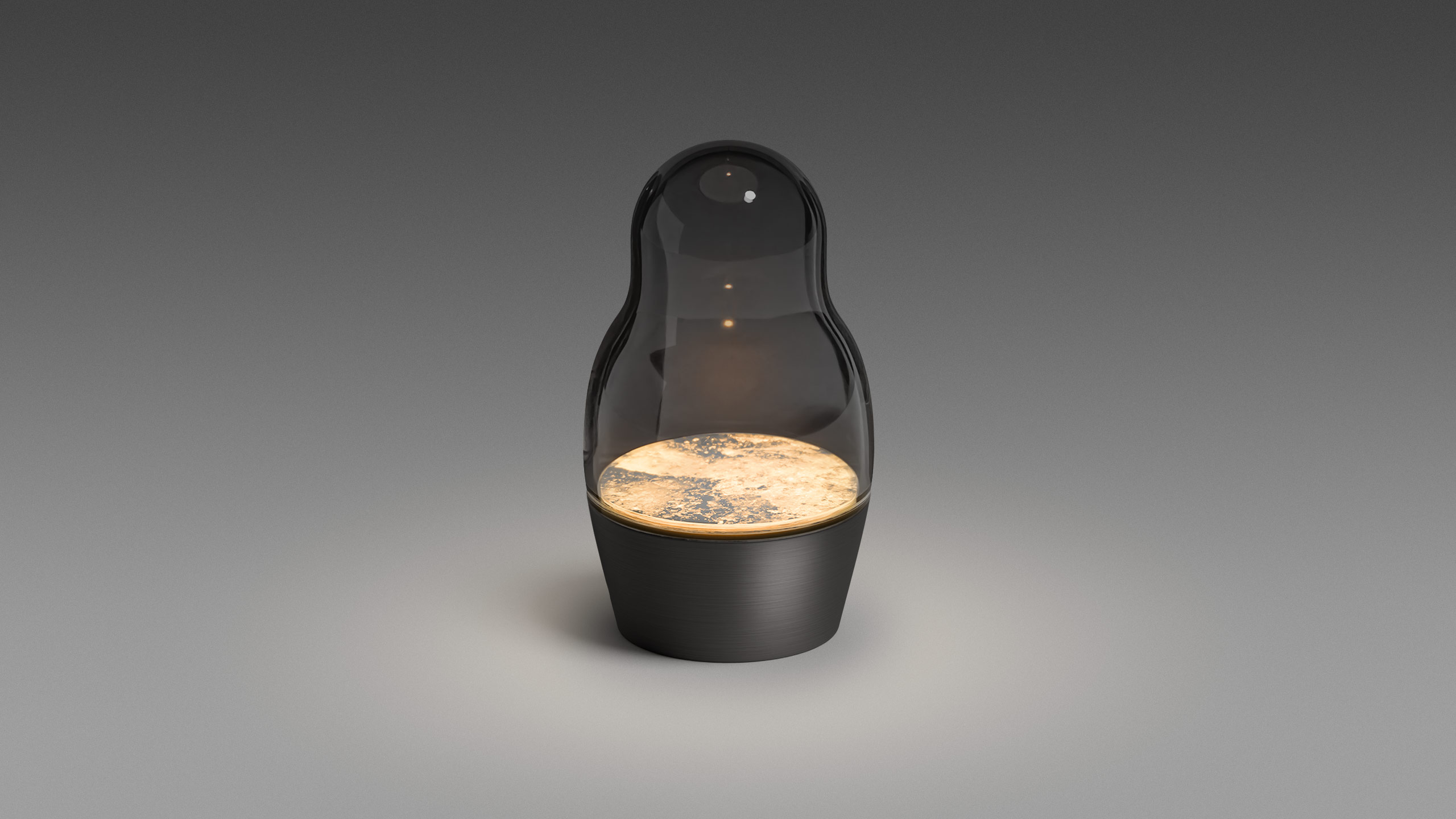 TABLE LAMP /  MATRЁSHKA GLASS