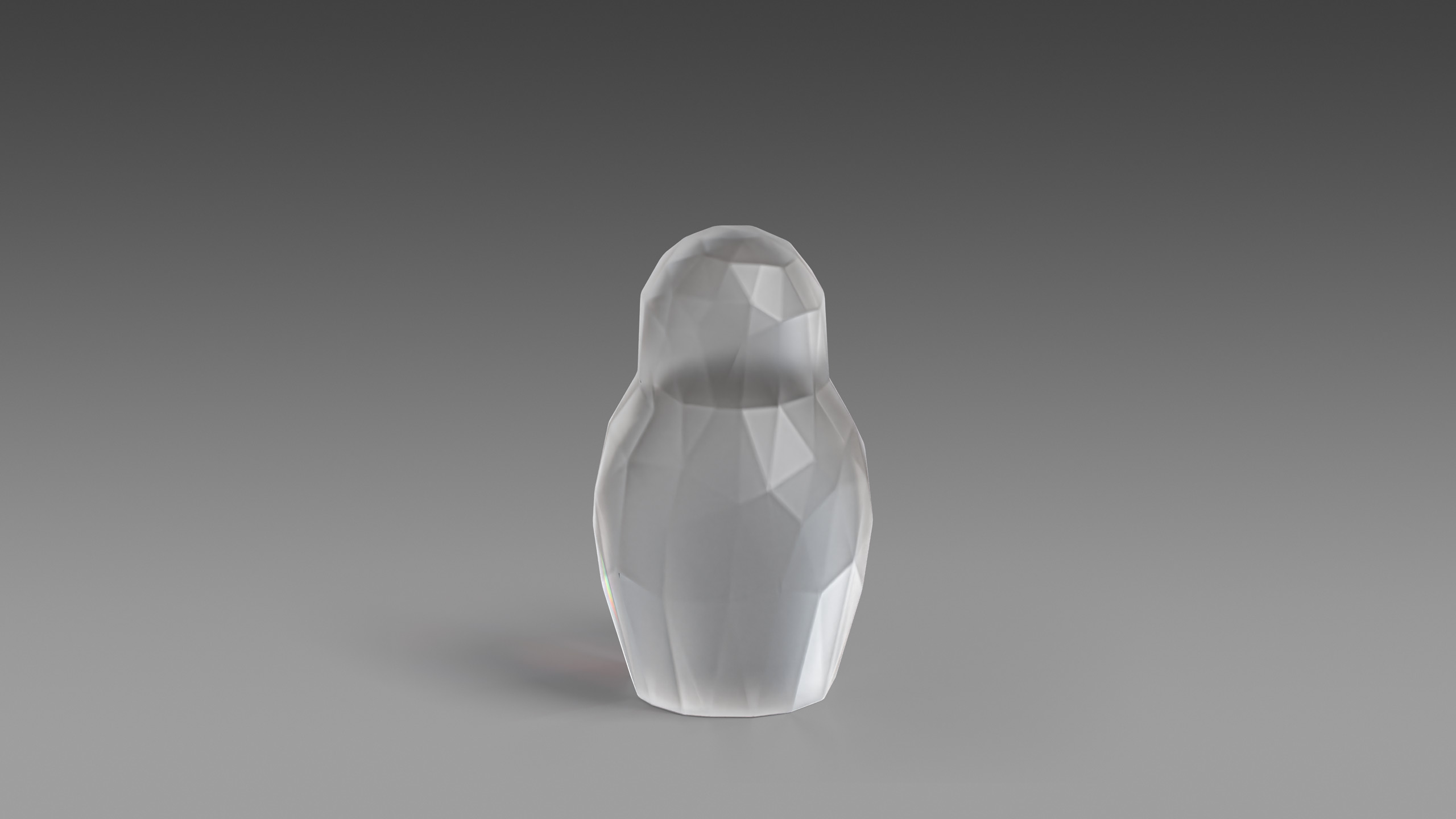 Скульптуры MATRЁSHKA SATIN CRYSTAL (WHITE)