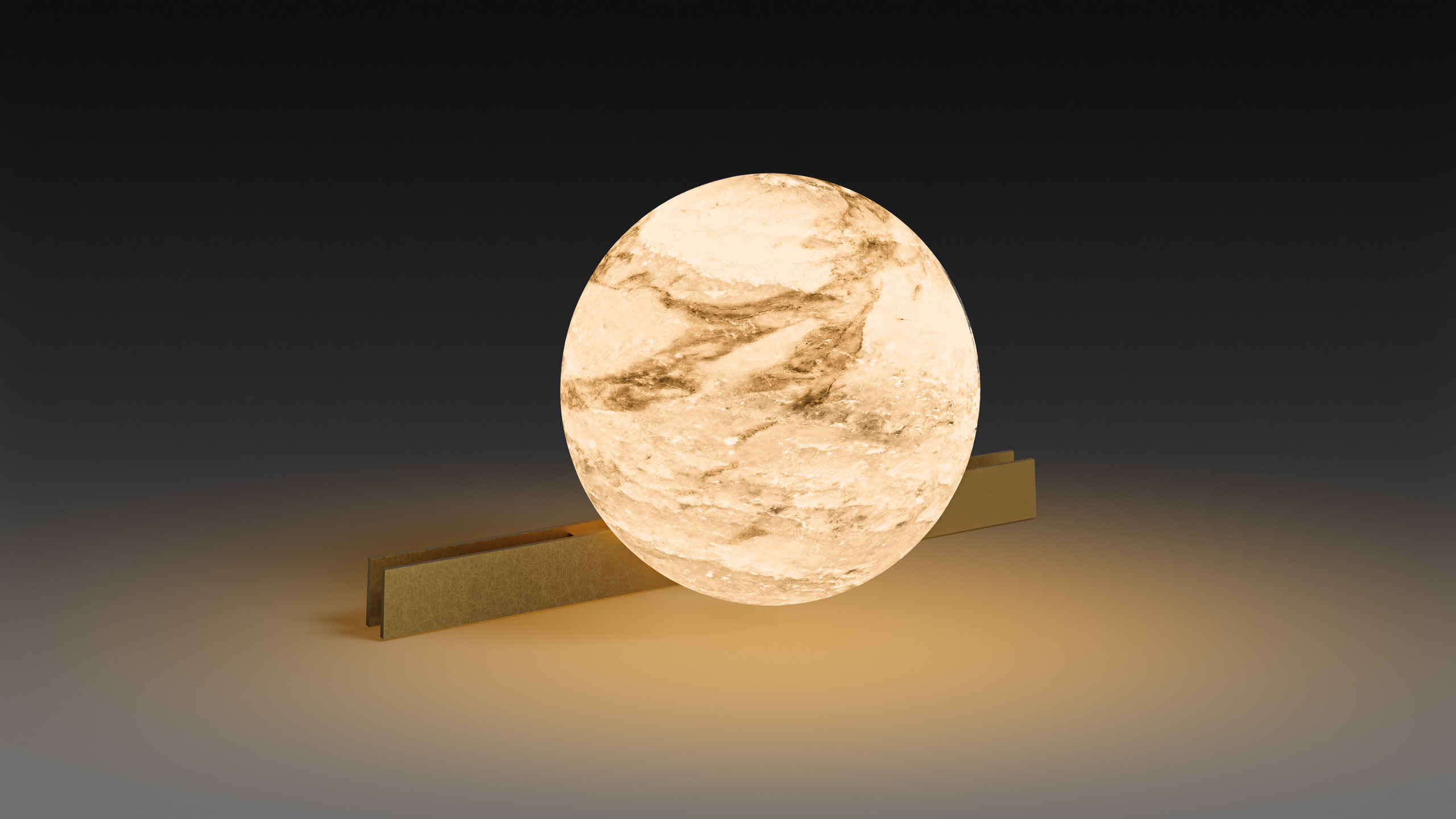 Лампы LOONA LAMP L (ROYAL MARBLE)