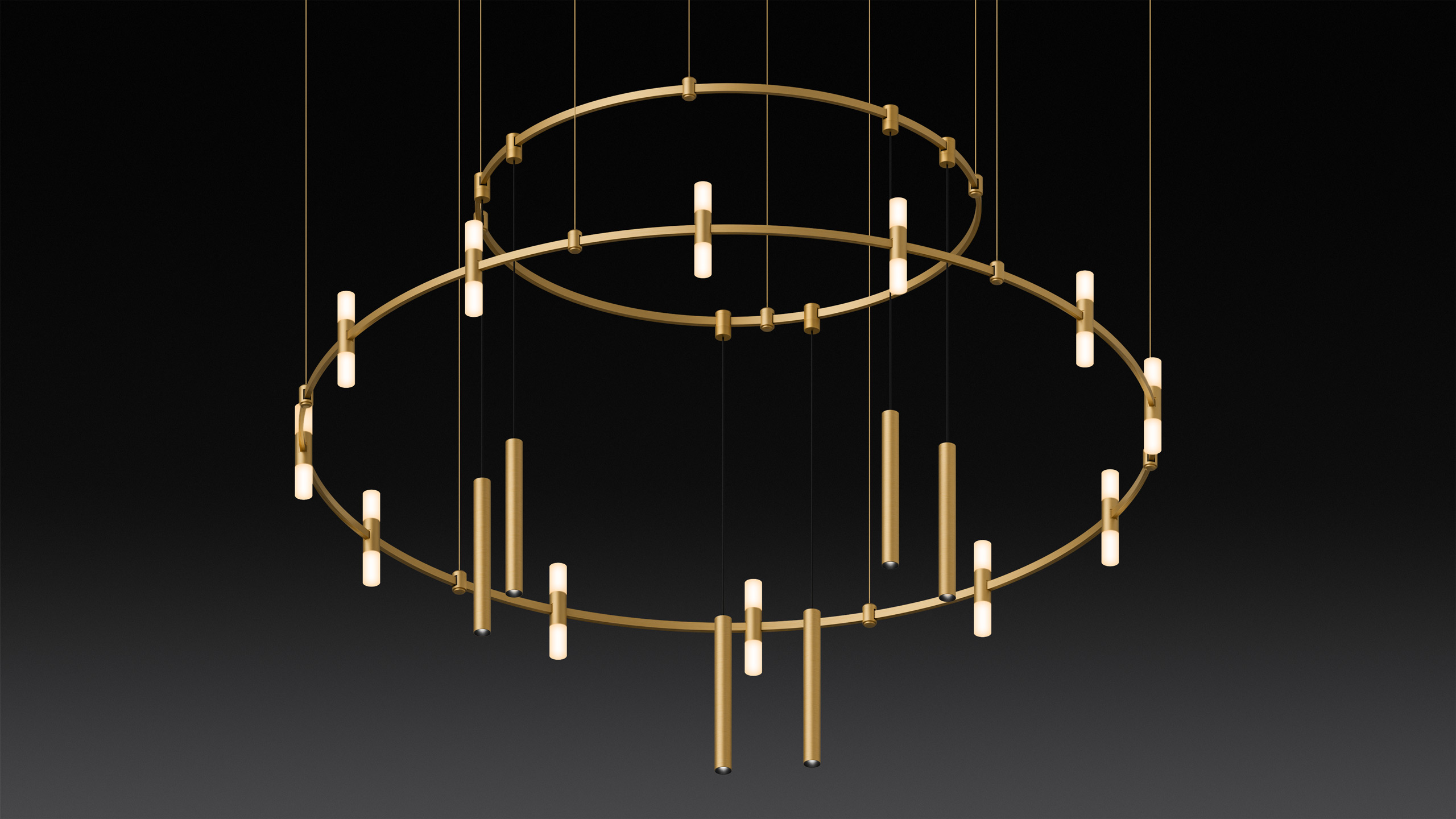 Трековые светильники AUROOM ROUND LOCUS PDNT / TUBE DUO