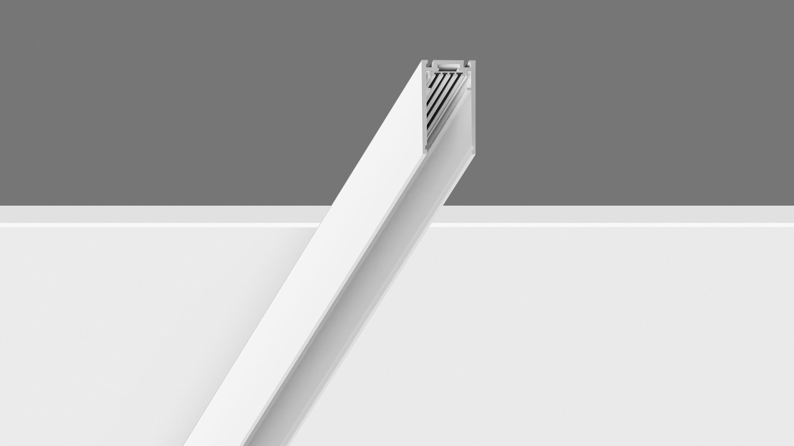 Трековые светильники НАКЛАДНОЙ ТРЕК БЕЛЫЙ