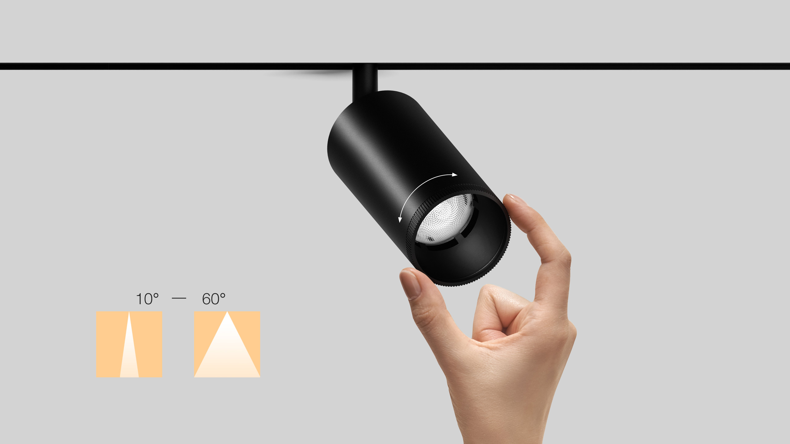 Трековые системы освещения <span>INFINITY SYSTEM</span> <br>LOCUS SPOT