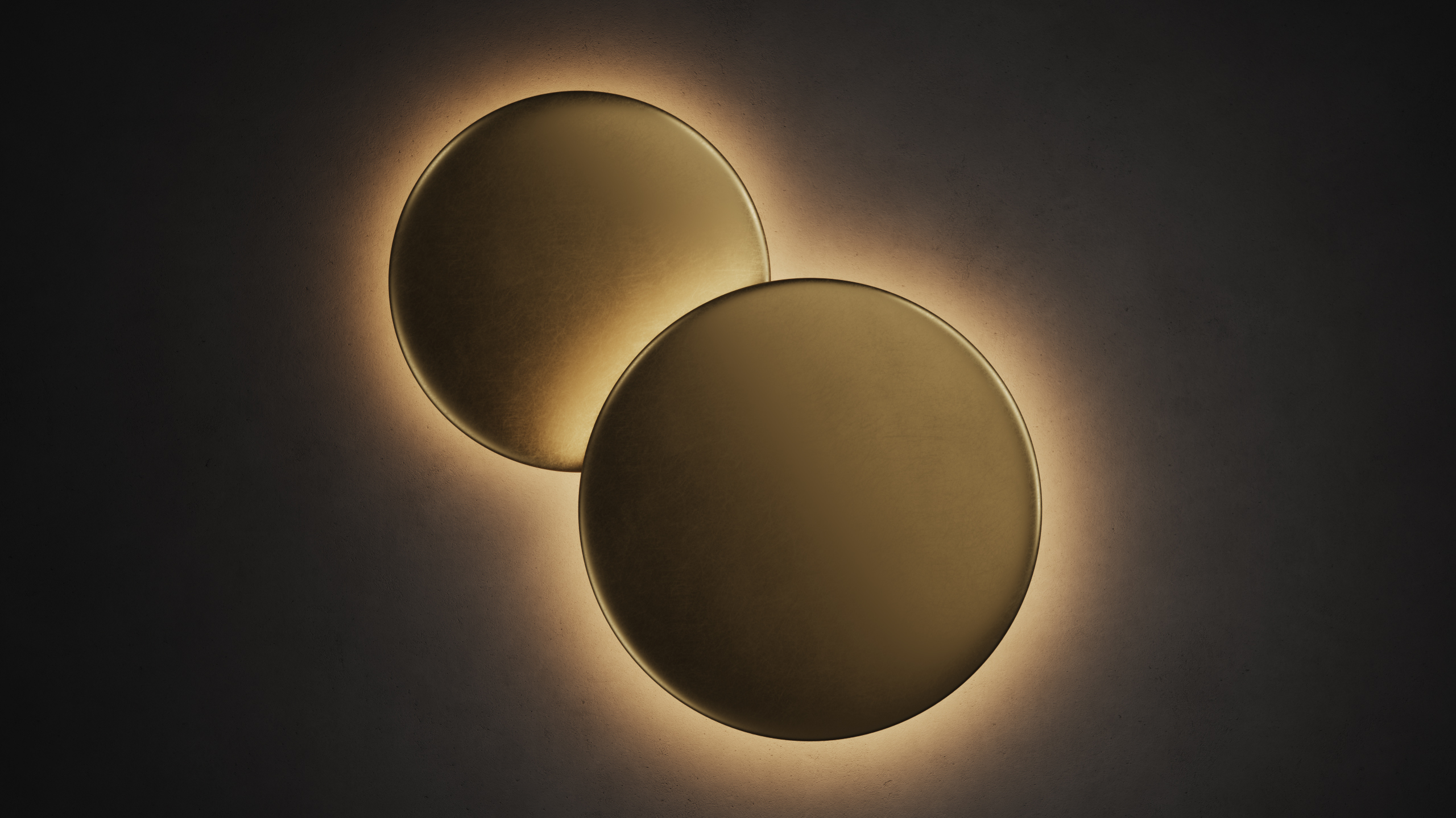 Светильники WALL ECLIPSE BRASS